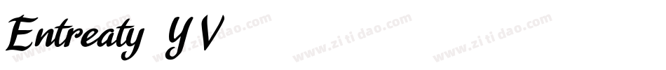Entreaty-5Y7V字体转换