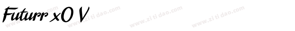 Futurr-xO7V字体转换