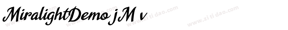 MiralightDemo-jM7v字体转换