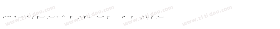 Agreloyinb1-vpME字体转换