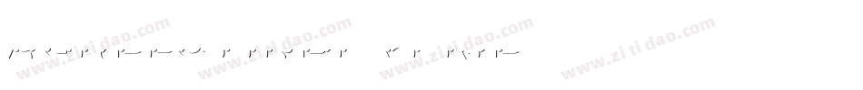Agreloyinb1-vpME字体转换