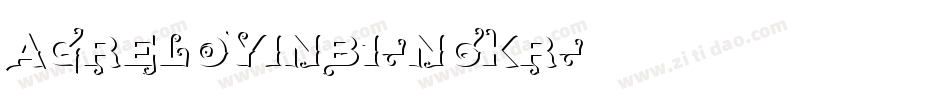 Agreloyinb1-n6KR字体转换