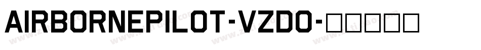 AirbornePilot-vZdO字体转换