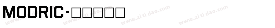 MODRIC字体转换
