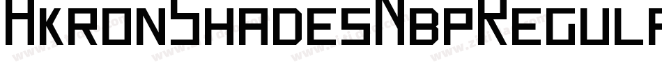AkronShadesNbpRegular-DEv3字体转换