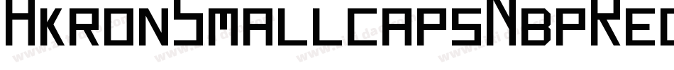 AkronSmallcapsNbpRegular-JELK字体转换
