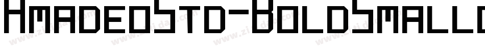 AmadeoStd-BoldSmallcaps字体转换