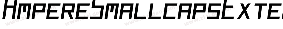 AmpereSmallcapsExtendedItalic-Gw9m字体转换
