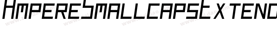 AmpereSmallcapsExtendedItalic-Gw9m字体转换