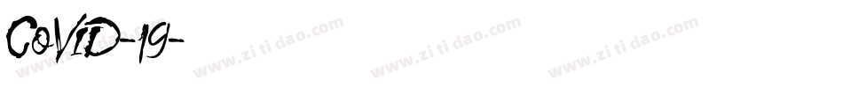 Covid-19字体转换