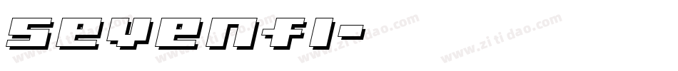 Sevenfl字体转换
