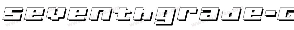 Seventhgrade-GOlly字体转换