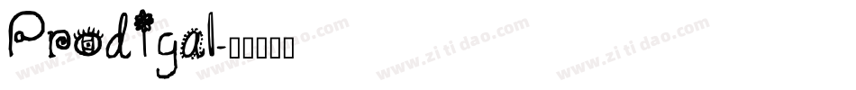 Prodigal字体转换