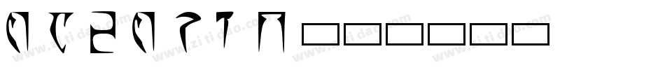 daedric字体转换