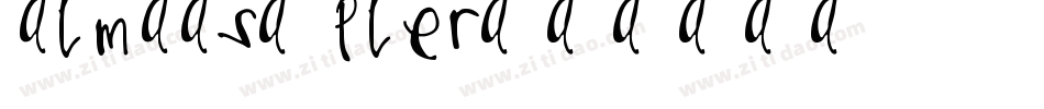 Almaas-pleR字体转换