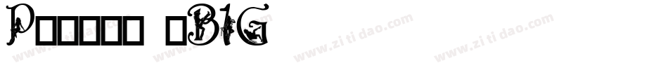 Poergn-jB1G字体转换