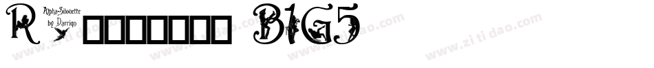 Raindrops-B1G5字体转换