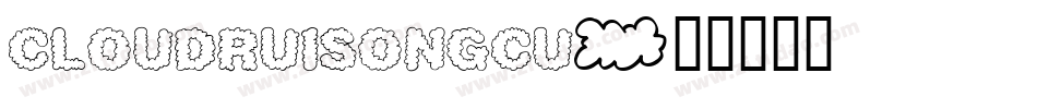 cloudruisongcu字体转换