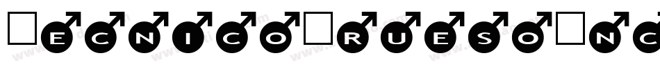 TecnicoGruesoInclinado-A7P2字体转换