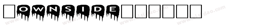 Downside字体转换