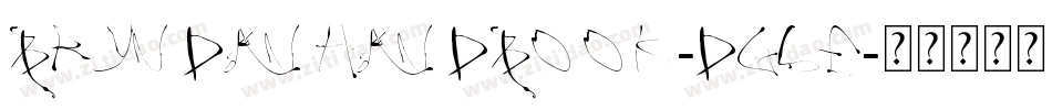 BryndanHandBook-dG6E字体转换