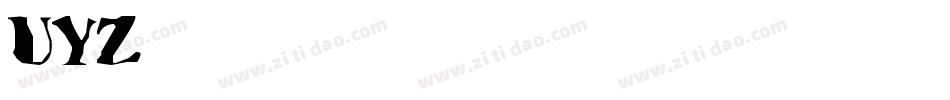 Undercut-YZnq字体转换
