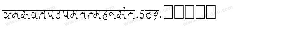 DelorimierRegular-5BXz字体转换