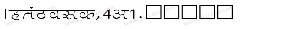 AgraBold-z4v1字体转换