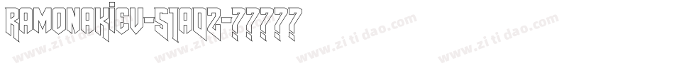 RamonaKiev-51aDZ字体转换