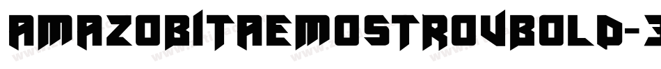Amazobitaemostrovbold-3wO6字体转换
