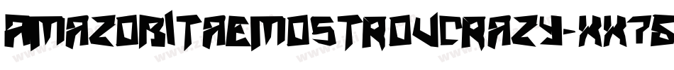 Amazobitaemostrovcrazy-xx75字体转换