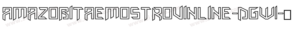 Amazobitaemostrovinline-DGW1字体转换