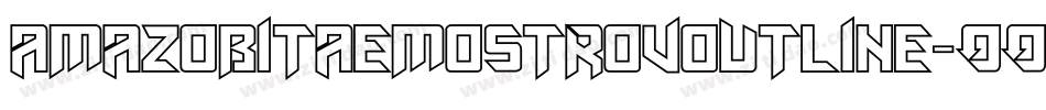 Amazobitaemostrovoutline-OOZP字体转换