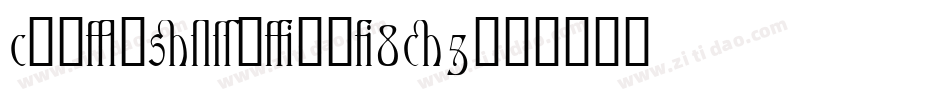 Comfortune-lg8a5字体转换