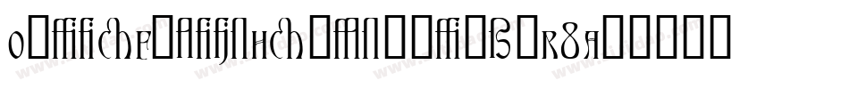 OmegaFlightHalftone-vmR8A字体转换