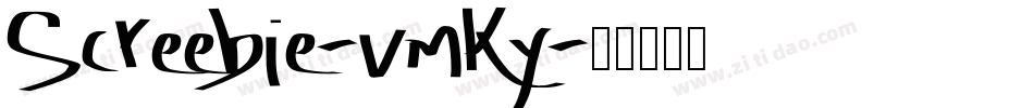 Screebie-vmKy字体转换