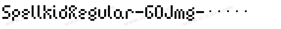 SpellkidRegular-GOJmg字体转换