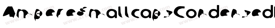 AmpereSmallcapsCondensedItalic-VBZ6字体转换