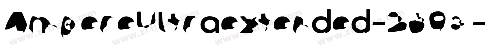 AmpereUltraextended-2593字体转换