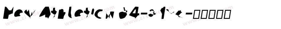 NewAthleticM54-31vz字体转换 NewAthleticM54-31vz字体转换