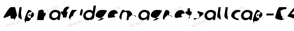 Alphafridgemagnetsallcap-E4Dg字体转换