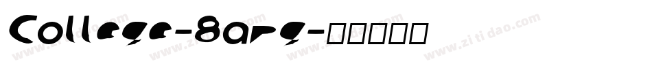 College-8aDg字体转换