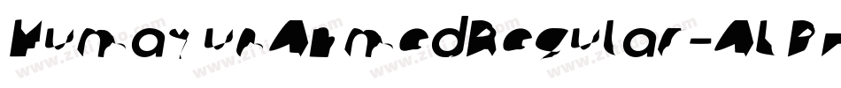 HumayunAhmedRegular-ALPDg字体转换