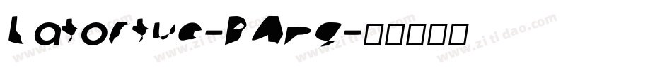 Latortue-PADg字体转换