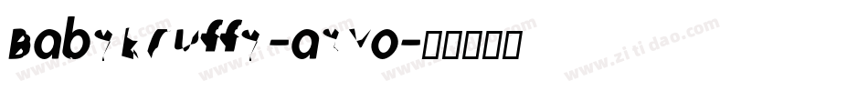 BabyKruffy-aYVo字体转换