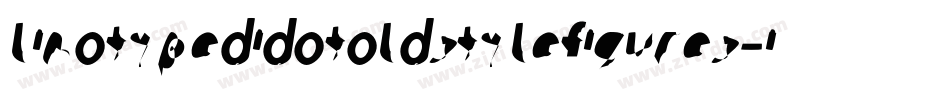 linotypedidotoldstylefigures-italic字体转换