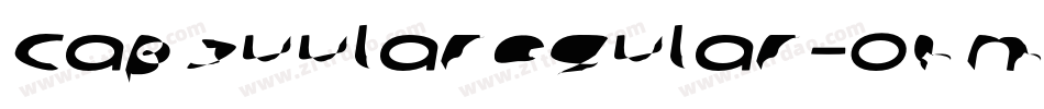 Capsuularegular-Onm3字体转换