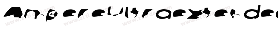 AmpereUltraextendedItalic-v76y字体转换