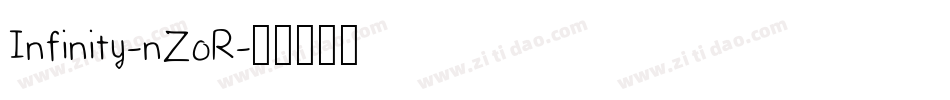 Infinity-nZoR字体转换