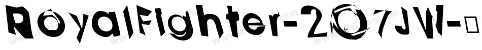 RoyalFighter-2O7JW字体转换